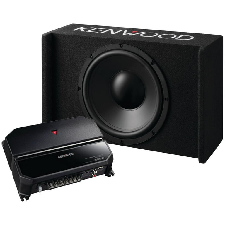 Kenwood sub and store amp