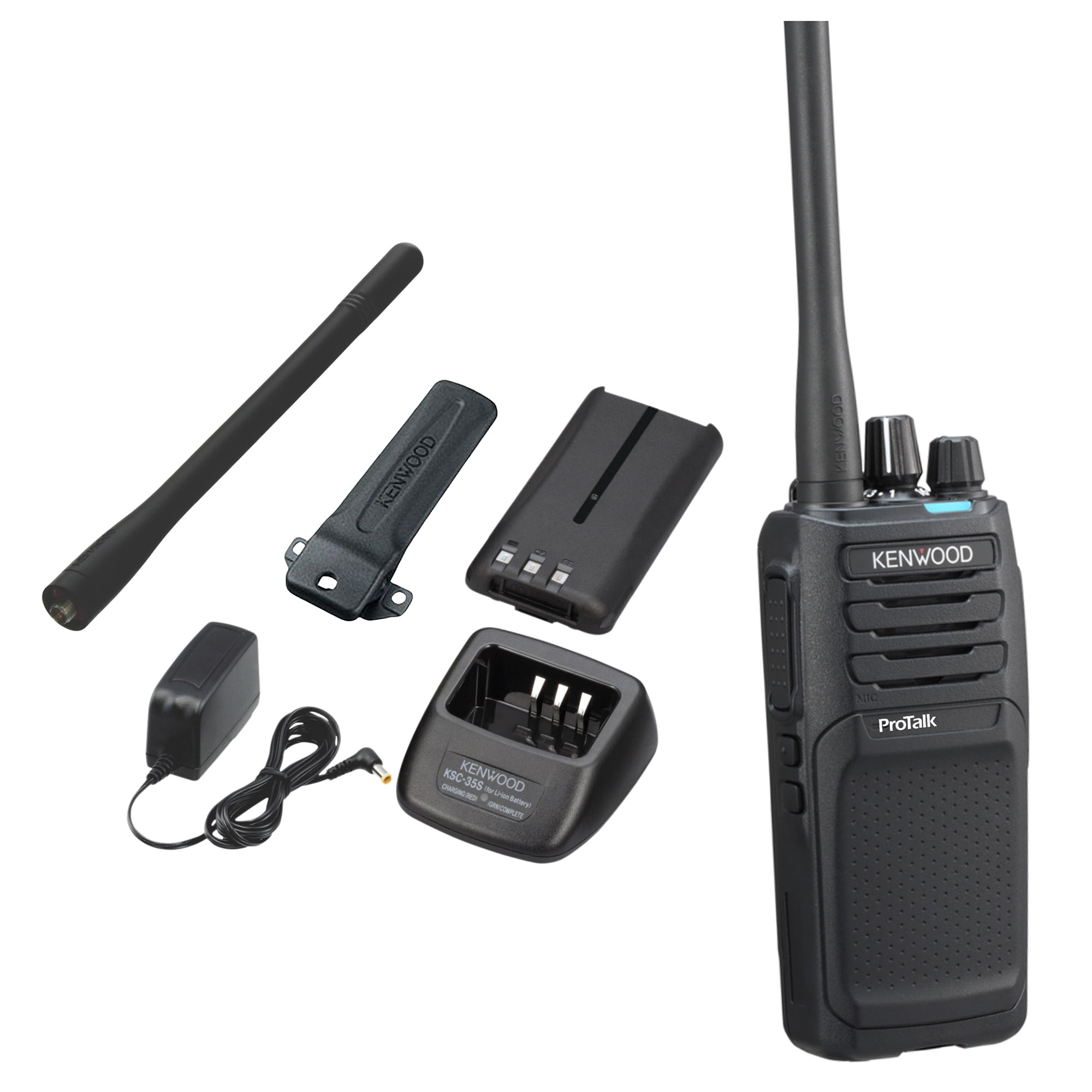 KENWOOD ProTalk NX-P1200AVK 5-Watt 64-Channel Analog VHF Two-Way Radio