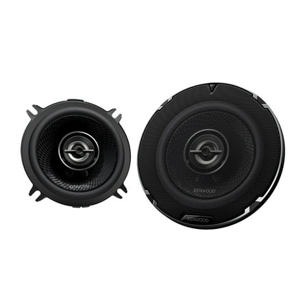 KENWOOD RS Series KFC-1398RS 5.25 Inch 330 Watt Max Power 2 Way Full Range Speakers Black, 2 Pack