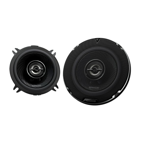 KENWOOD RS Series KFC-1398RS 5.25 Inch 330 Watt Max Power 2 Way Full Range Speakers Black, 2 Pack