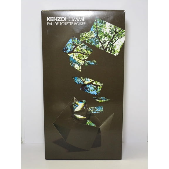 KENZO HOMME BOISEE 3 pieces Gift Set 3.4 oz / 100 ml EDT, 1.7 oz / 50 ml Hair and Body Shower Gel & Pouch