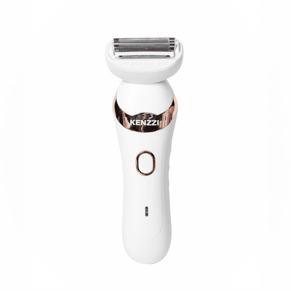 KENZZI Lady Shaver Rechargeable Electric Shaver for Women, Wet & Dry Use, Water-Resistant, Contouring Head