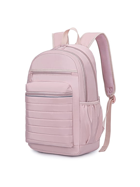Travel Backpack for Women, Womens Work Backpacks, Backpack Purse, Back pack for College , Carry-On Travel Backpacks,Pink Bookbag (Light Pink)
