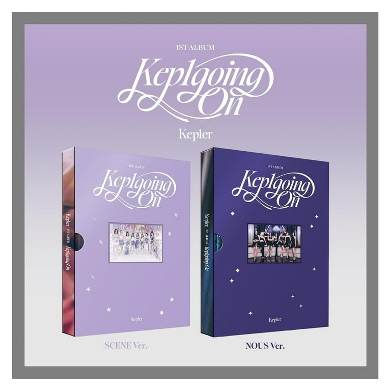 KEP1ER Kep1going On 1st Album with Tracking Sealed Kepler (Random