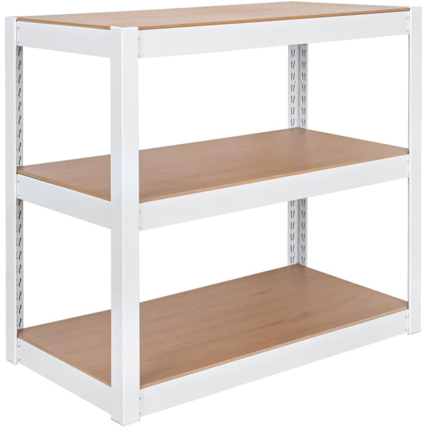 KEPSUUL Heavy Duty 2 Shelf Customizable Adjustable Tier Modular Short ...