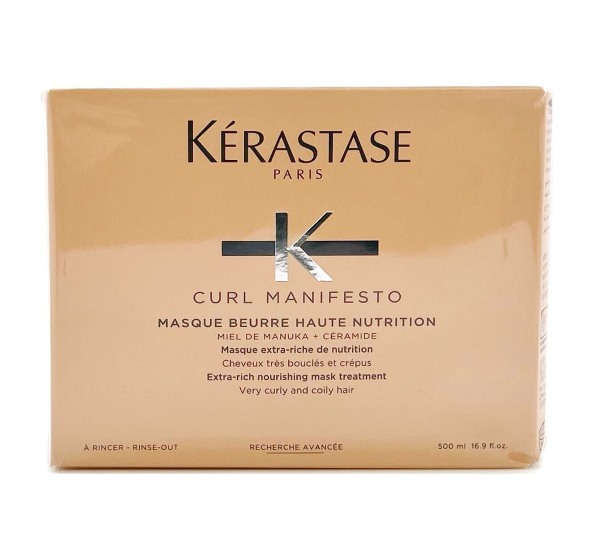 KERASTASE Curl Manifesto Extra-Rich Nourishing Mask 16.9oz - New