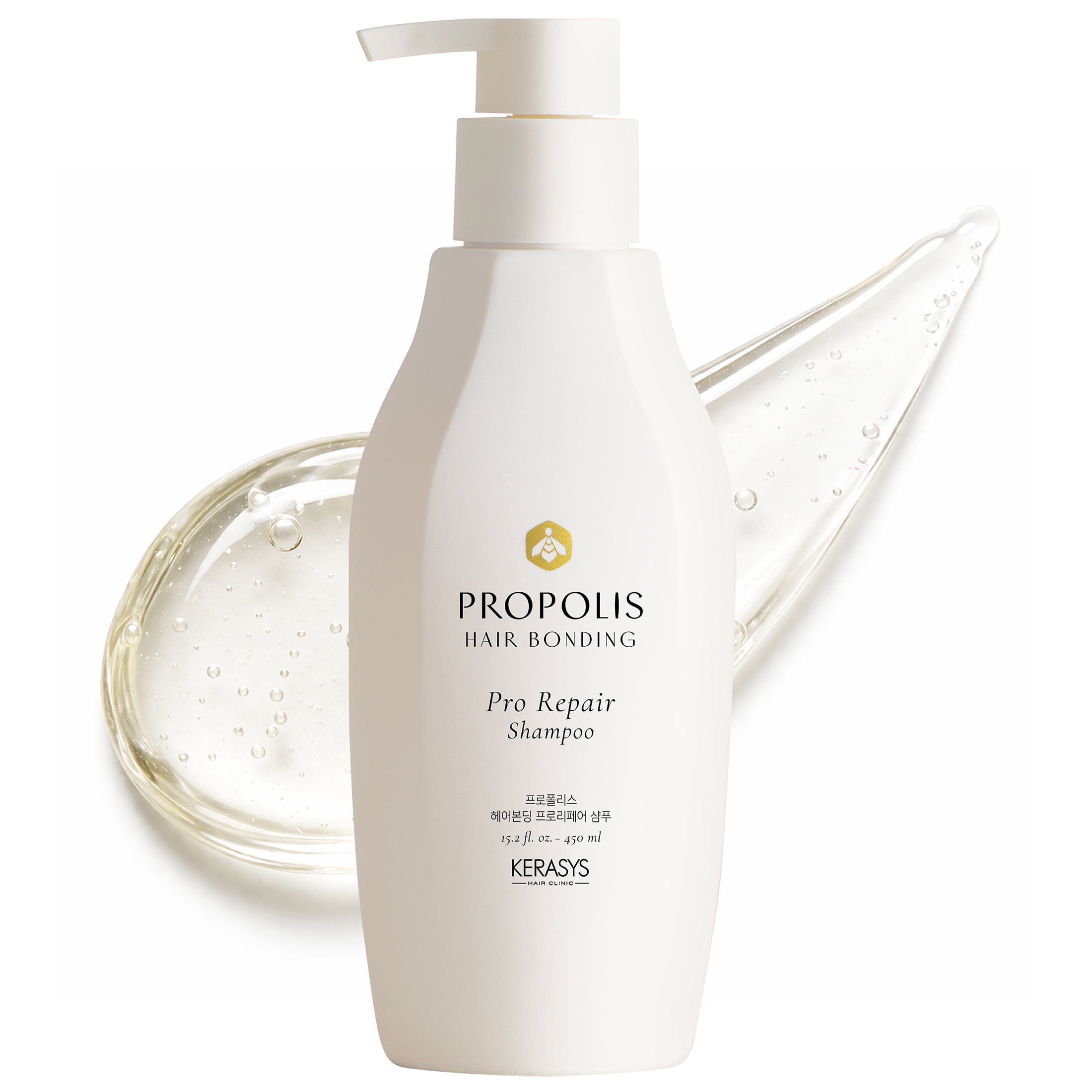 Kerasys Propolis Hair Bonding Pro Repair Shampoo for All Hair Types, 15.2 fl oz