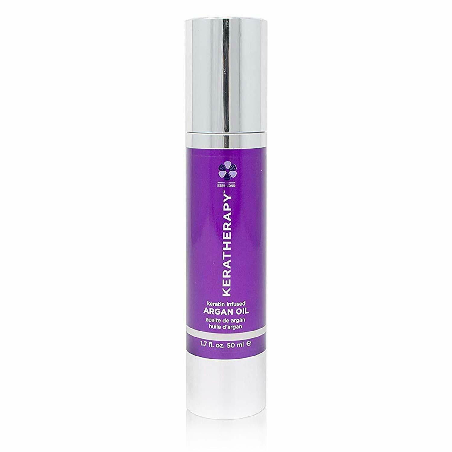 KERATHERAPY Keratin Infused Argan Oil 1.7oz (50ml) Tames Frizz & Fly Aways