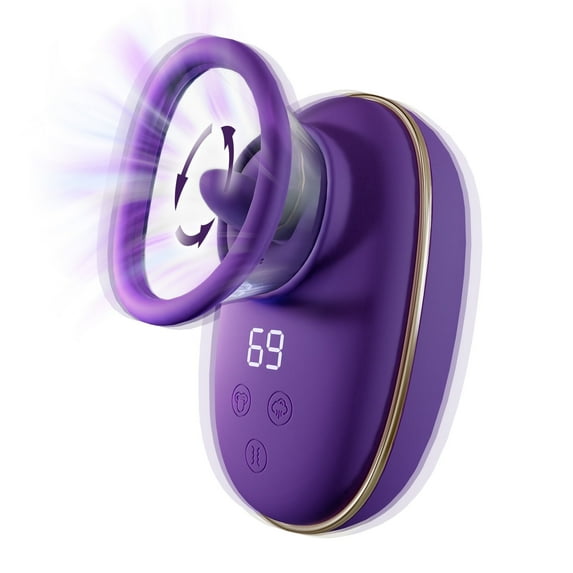 KERERO Sex Toys for Women Sucking Vibrator, Sucking, 9 Tongue Licking & Vibrating Female G Spot Vibrators Nipple Toys,Rose Sex Toys for Women Pleasure