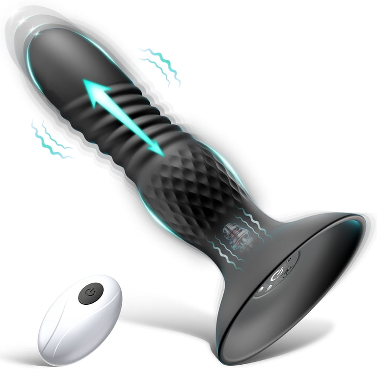 Thrusting Anal Plug Sex Toys for Men, KERERO Anal Toys Remote Control Butt  Plug & G Spot Vibrator, Couple Sex Toys with 10 Vibrating and Thrusting  Prostate Massager, Adult Sex Toys for