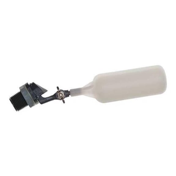 KERICK VALVE MA052, White Float PVC 1/2 In MNPT Valves