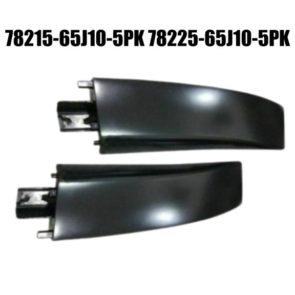 KERISTE 1 Pair Roof Rack Rail Front End Cap L&R Side Fit for Suzuki Grand Vitara 06-15