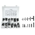 thumbnail image 1 of KERISTE 113Pcs Vacuum Connector Assortment Automotive Vacuum Tubing Connector Tee Kit, 1 of 8