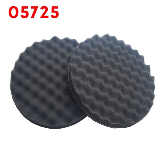 KERISTE 2Pcs 05725 Foam Polishing Pad, for 8Inch Backing Plate Compound Buffing Sponge Pads Cutting Polishing Pad Kit for Car Buffer Polisher Compounding and Waxing