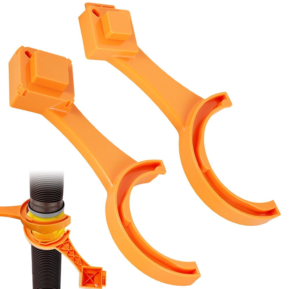 KERISTE 2Pcs Rv Sewer Fitting Wrench Set General Sturdy Plastic Rv