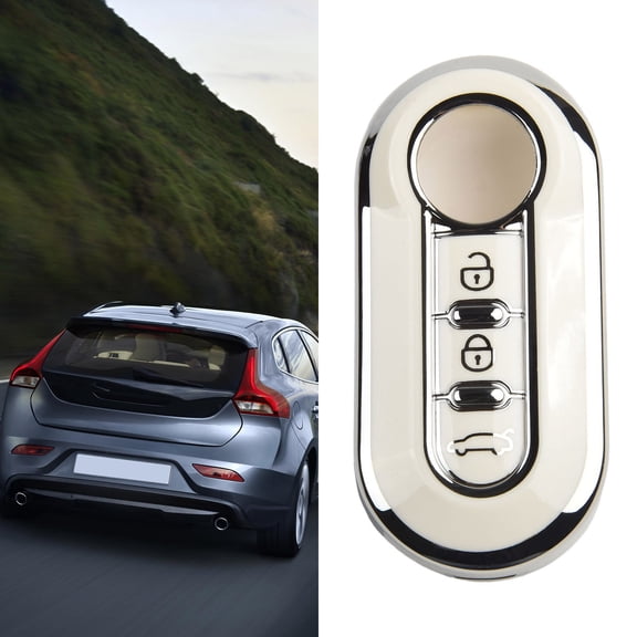 KERISTE 3 Button Remote Key Fob Repair Cover Case Kit for Fiat Punto for Fiat 500