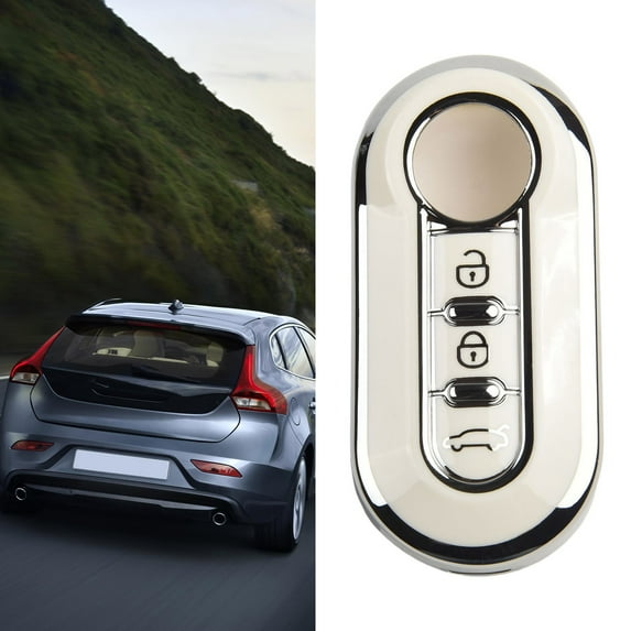 KERISTE 3 Button Remote Key Fob Repair Cover Case Kit for Fiat Punto for Fiat 500