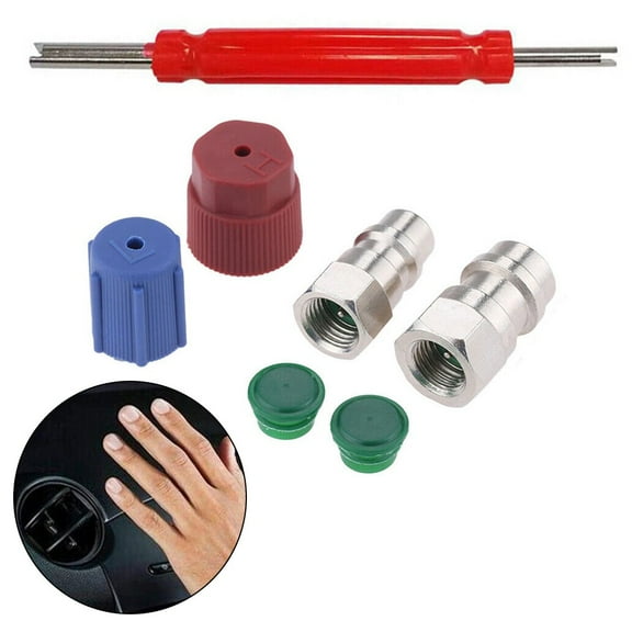 KERISTE Adapter Retrofit Air Conditioning Conversion Kit R12 To R134A With Removal Tool