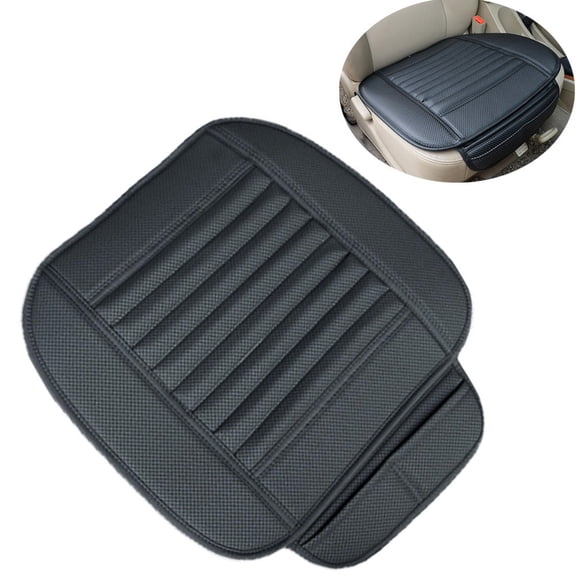 KERISTE Car Front Seat Cover Breathable PU Leather Pad Mat Auto Chair Cushion Universal