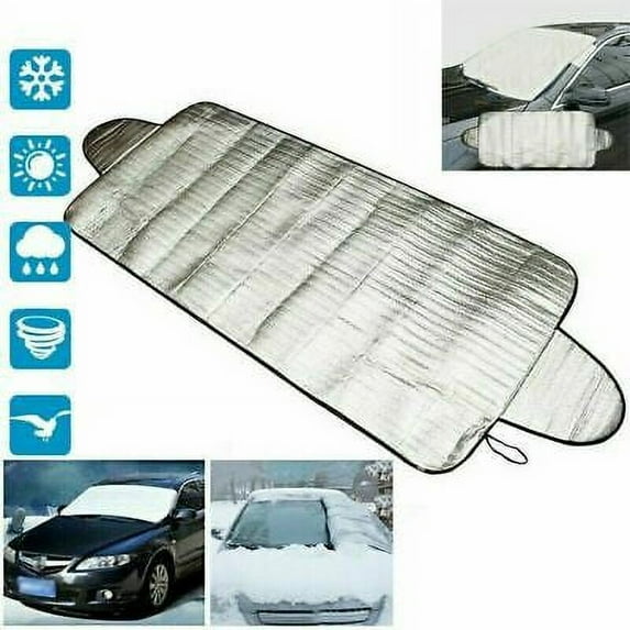 KERISTE Car Windscreen Windshield Frost Cover Ice Snow Shield Front Protector