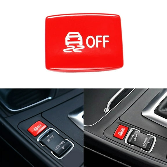 KERISTE for Bmw 1 2 3 4 Series F20/F21 F22 F30 F32 F33 F36 Red Replace Esp Off Button