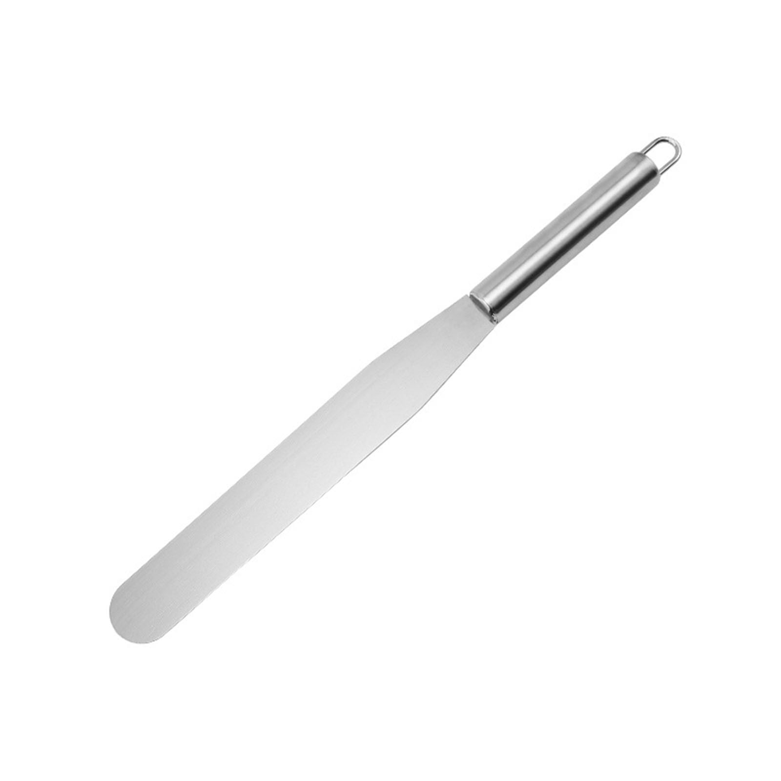 Cake Decorating Angled Icing Spatula, Stainless Steel 3