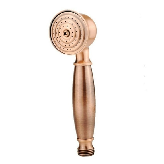KERISTY Vintage Handheld Shower Head Replacement Chrome Detachable Bathroom Shower Head Red bronze