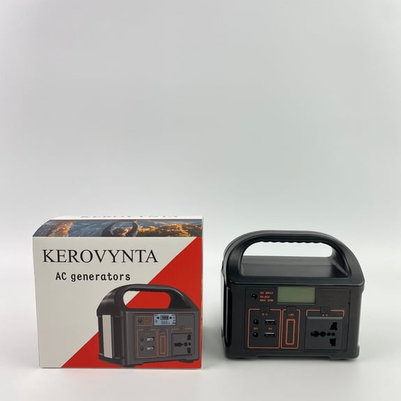 KEROVYNTA AC generators,Portable Power Station 240, 240Wh Backup Lithium Battery, 110V/200W Pure Sine Wave AC Outlet, Solar Generator for Outdoors Camping Travel Hunting Emergency