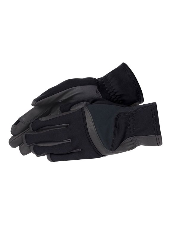Adult Female Coolcore Riding Gloves, Color: Black, Size: L (30489BLKL)