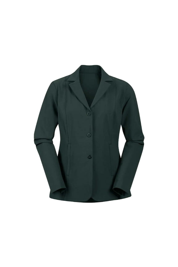 Adult Female Stretch Competitor 3-Snap Koat, Color: Hunter Green, Size: 1X