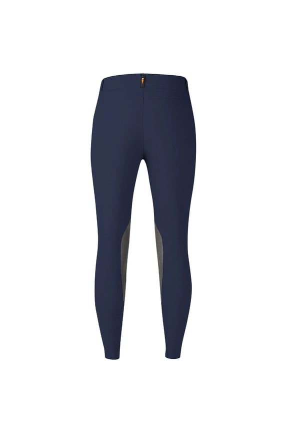 Kids Crossover II Knee Patch Riding Breeches, Color: Navy, Size: XL (60545NAVYXL)