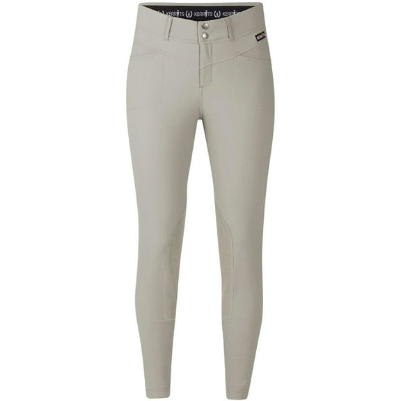 KERRITS Kids Crossover II Knee Patch Riding Breeches, Color: Sand, Size: XS (60545SANDXS)