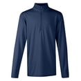 thumbnail image 1 of KERRITS Kids' Ice Fil Lite Long Sleeve Riding Shirt, Color: Navy, Size: L, 1 of 4
