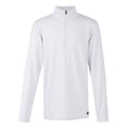 thumbnail image 1 of KERRITS Kids' Ice Fil Lite Long Sleeve Riding Shirt, Color: White, Size: L, 1 of 5
