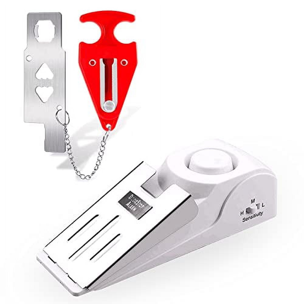 KERUI Door Stop Alarm & Portable Door Lock, Dual Protection Security