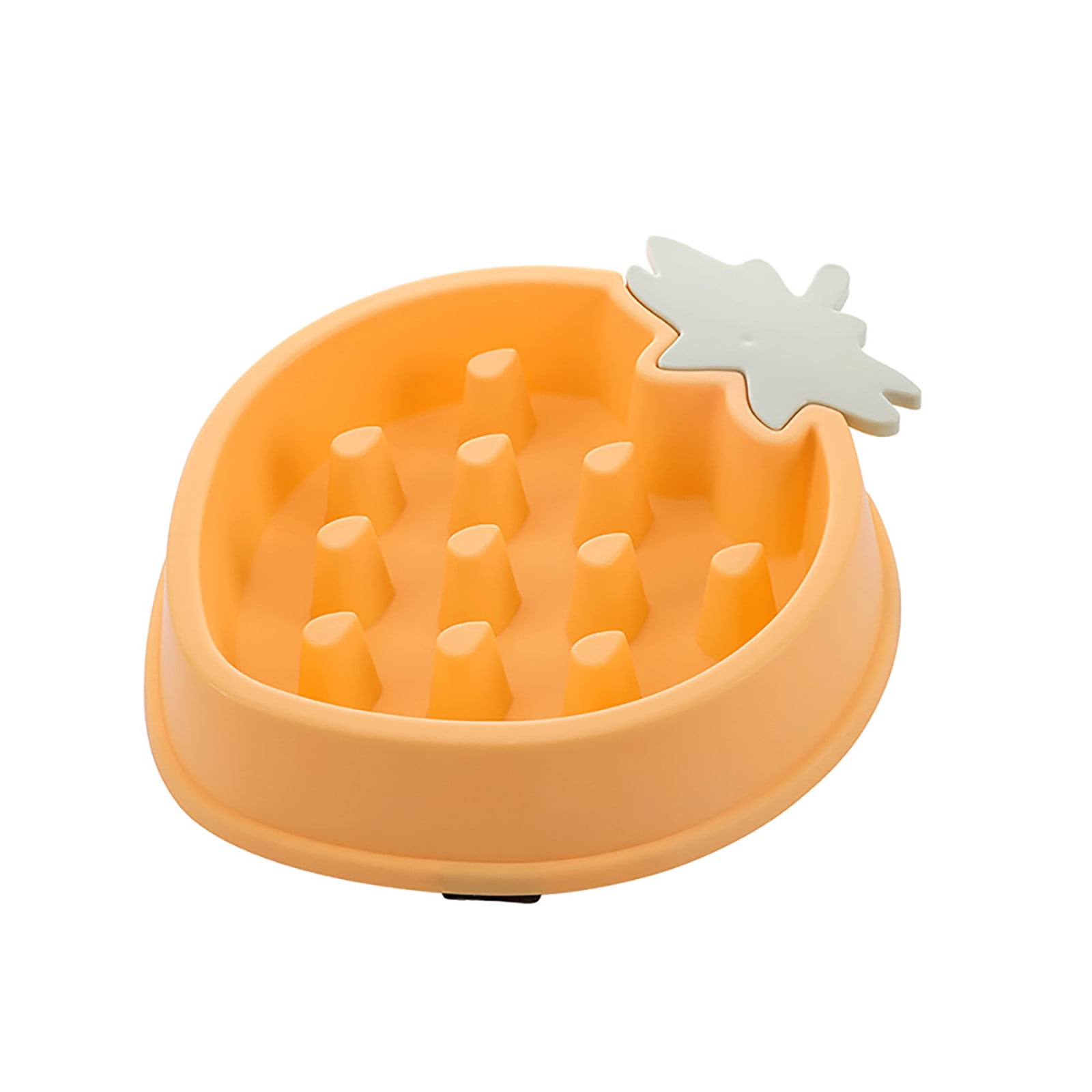 KERUILA Dog Slow Feeder Bowl Non Puzzle Bowl Gulping Pet Slower Food