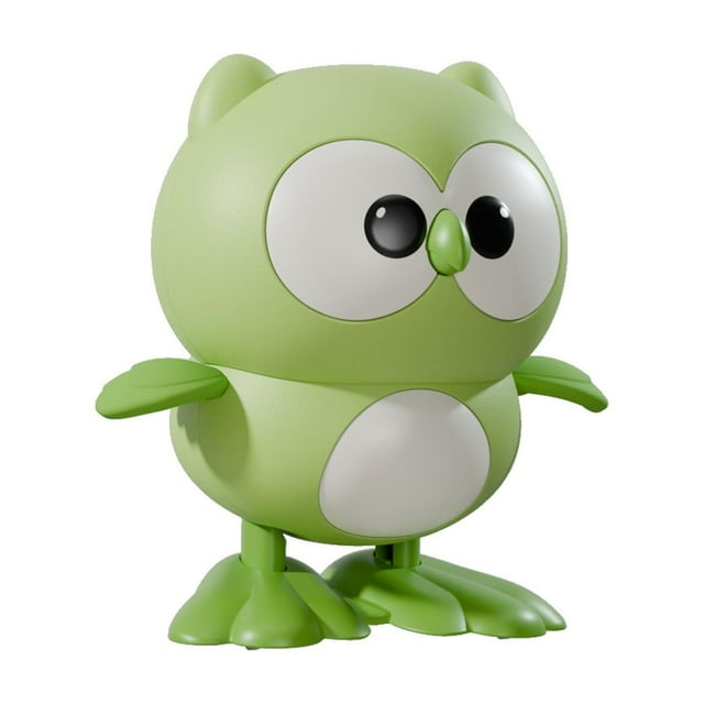 KERUILA Wind Up Jumping Owl Toy Jumping Clockwork Owl Toy For Children