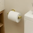 thumbnail image 1 of KES Gold Toilet Paper Holder 18/8 Stainless Steel Bathroom Tissue Holder Wall-Mounted, 1 of 10