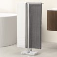 thumbnail image 1 of KES Standing Towel Rack Taller Version, 37" H (Equal Height) Bathroom Towel Stand with Heavy Marble Base, Free Standing Towel Holder Stand, SUS304 Stainless Steel Brushed, WMBTR005BS, 1 of 11