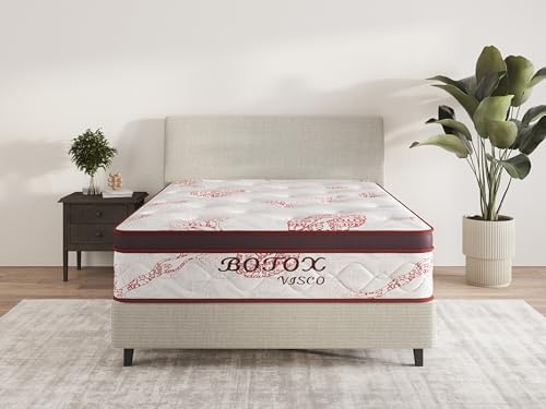 KESHENGDA 13" Full Mattress in a Box Made in USA, Medium-Firm Mattress, Hybrid Mattress Cool Improved Airflow with Edge to Edge Pocket Coil, Bed in A Box, Ottopedic