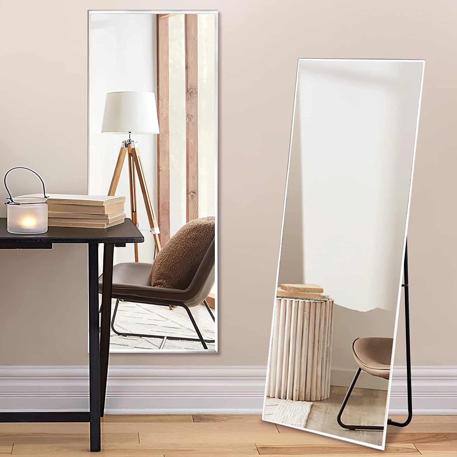 KESHENGDA 55"x16" Full Length Mirror Wall Mirror Full Length Body