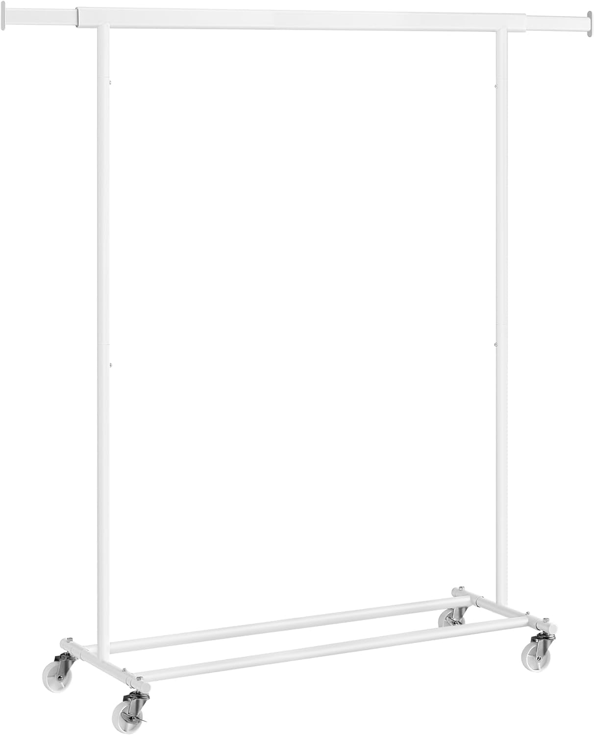 KESHENGDA Clothes Rack with Wheels, HeavyDuty Clothing Rack for