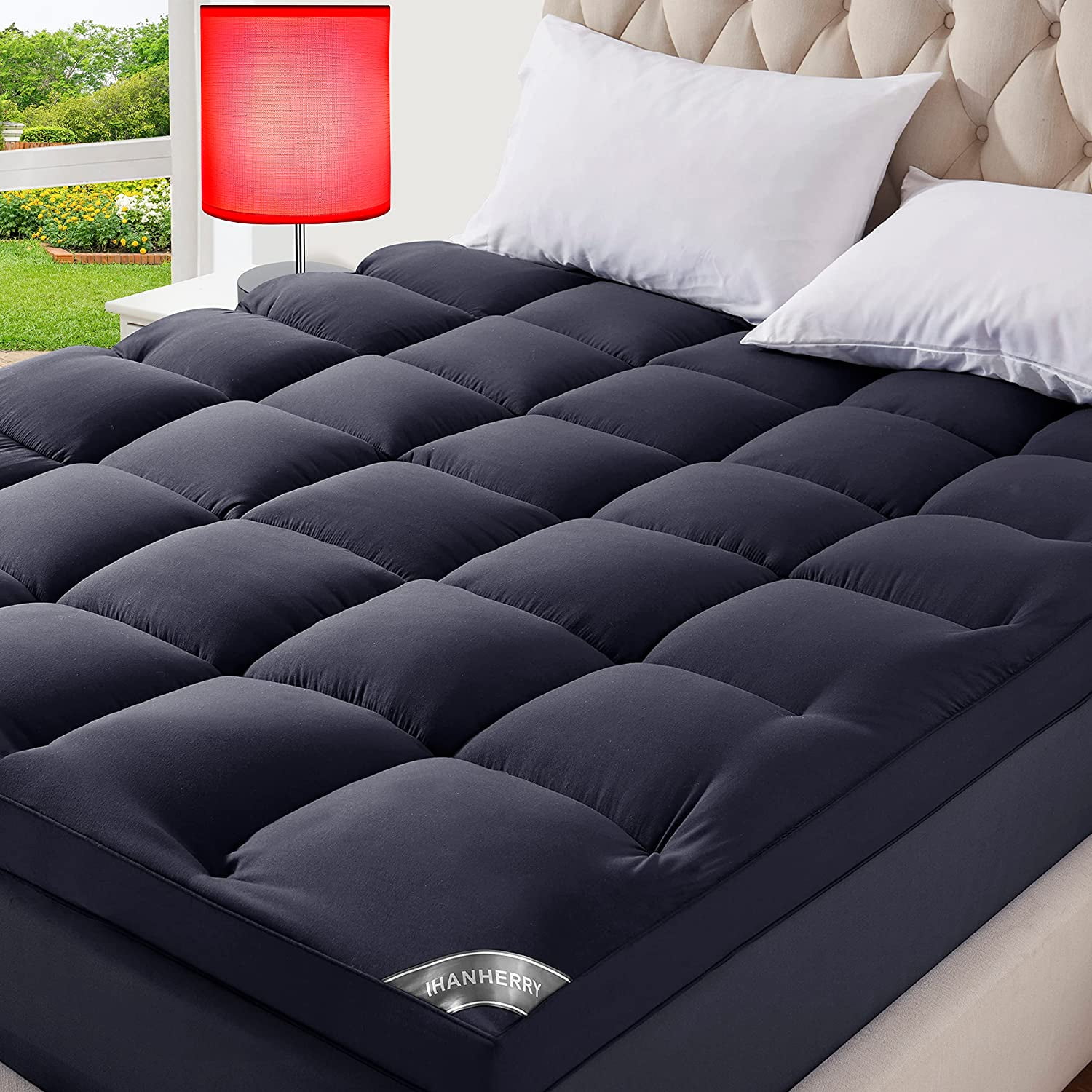 KESHENGDA King Mattress Topper for Back Pain,Extra Thick Mattress Pad