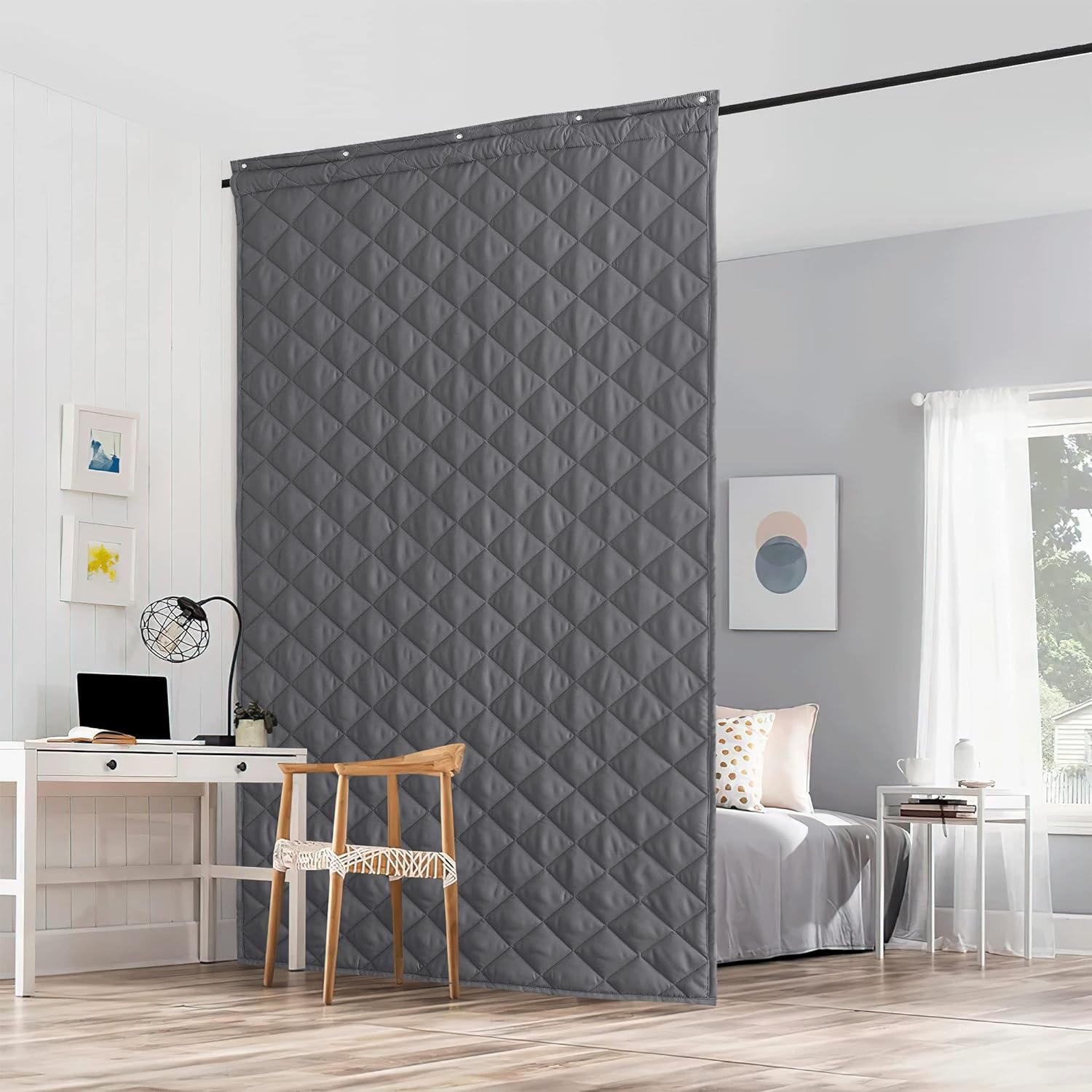 KESHENGDA Large Soundproof Blanket, Thermal Insulated Door Curtains for
