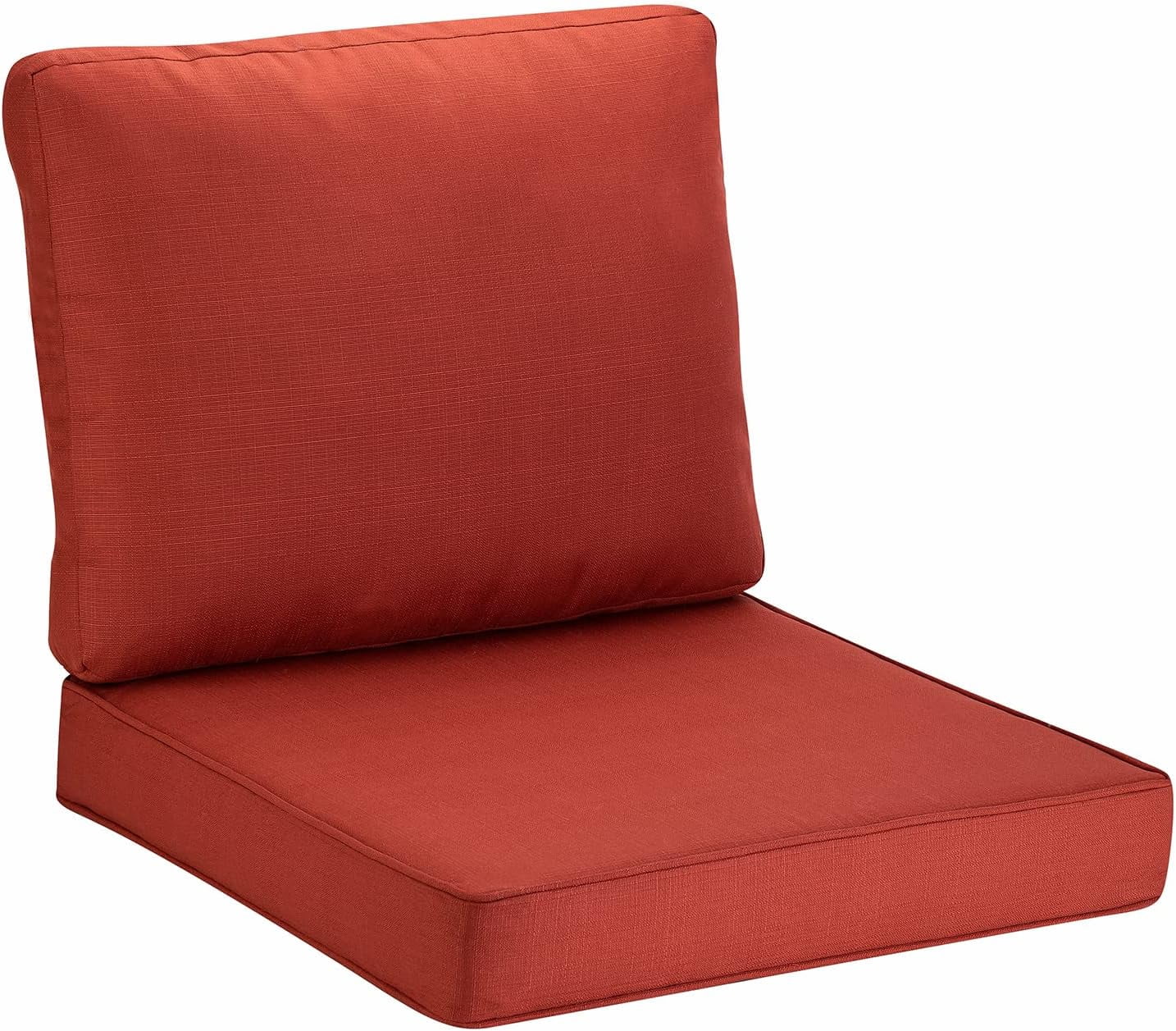 KESHENGDA Outdoor Chair Cushion Tufted Pillow, Deep Seat Chair Cushion