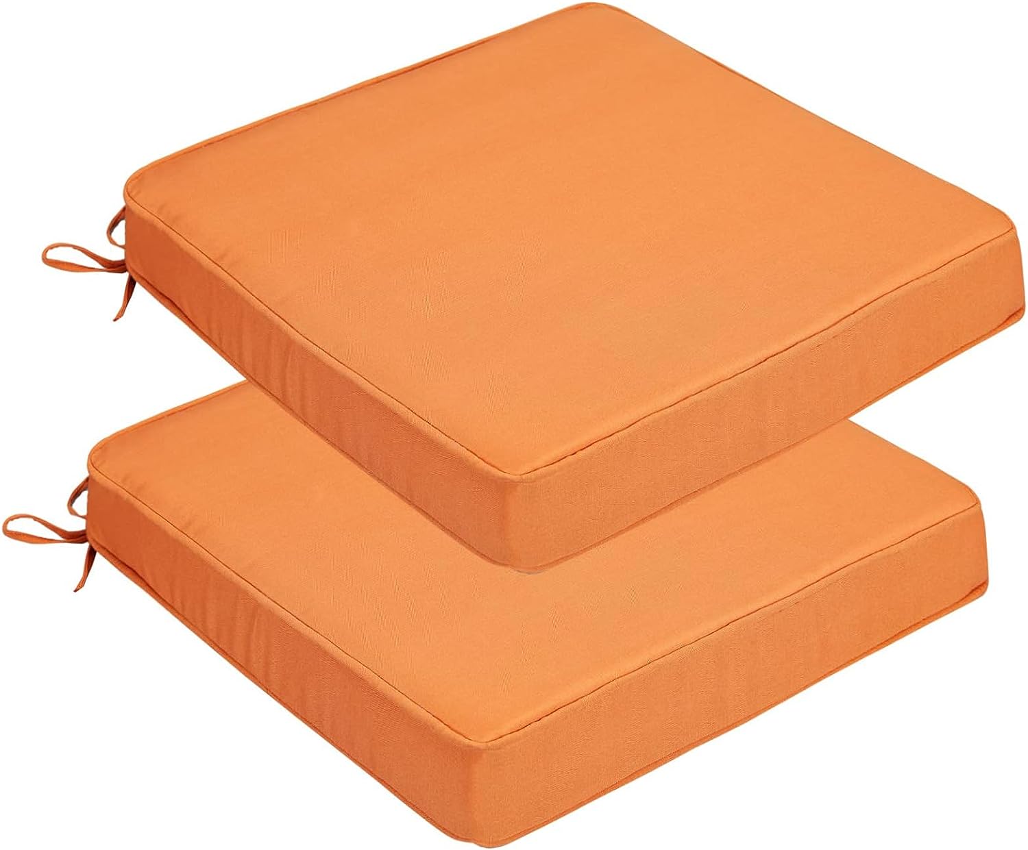 KESHENGDA Outdoor Chair Cushions Set of 2, Water Resistant Seat