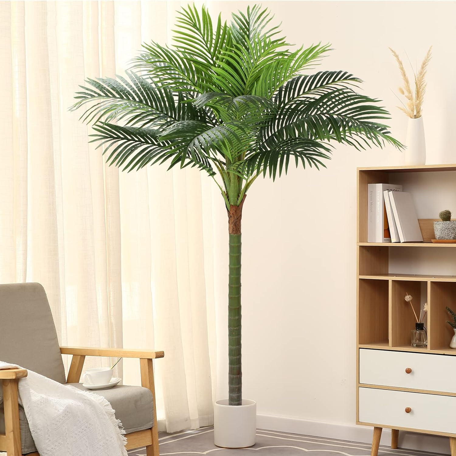 KESHENGDA Palm Tree Artificial Tropical Plant 6FT Tall Faux Plants