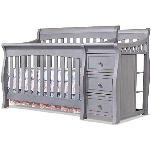 KESHENGDA Princeton Elite Crib and Changer Classic in Convertible