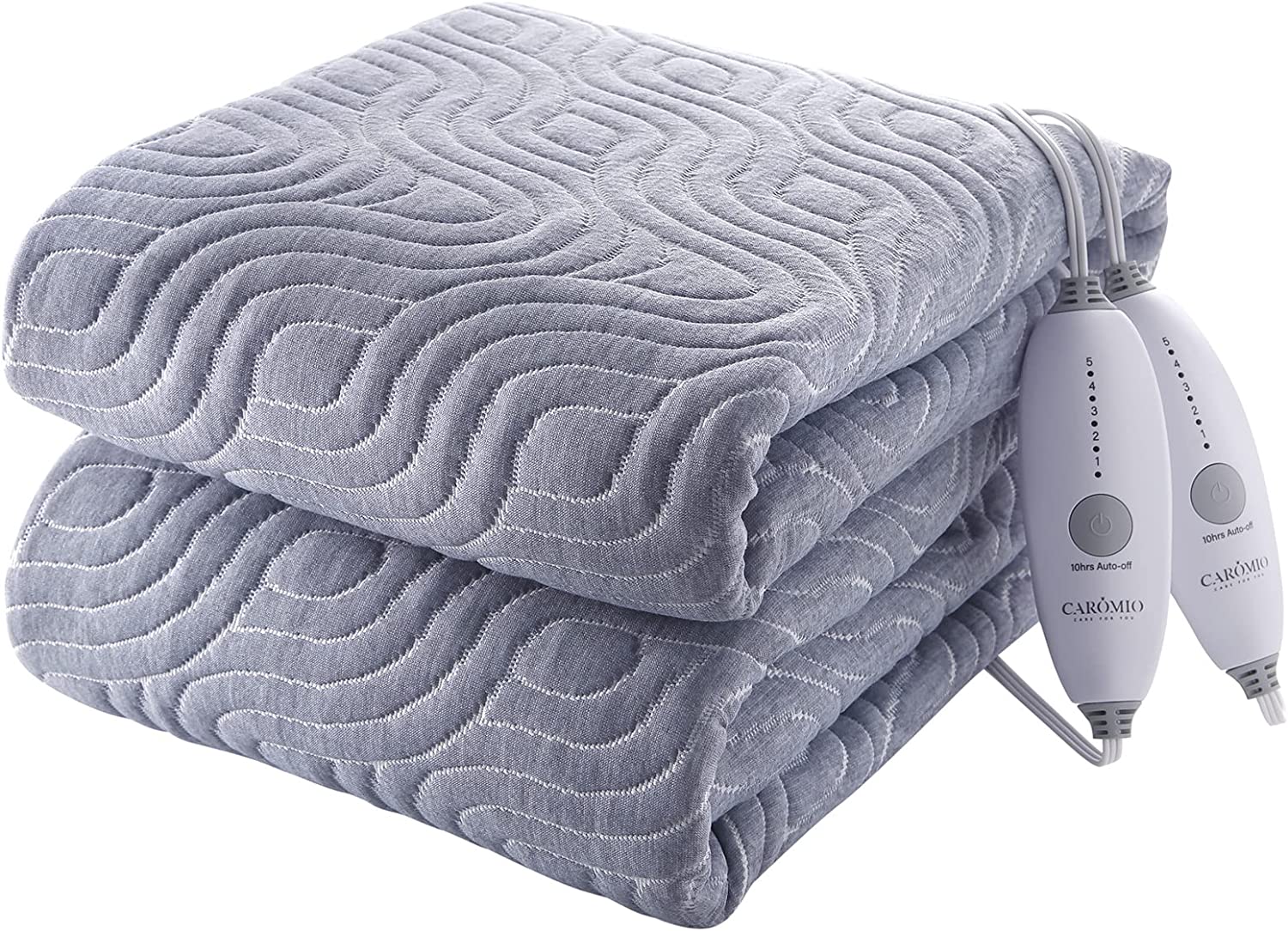 KESHENGDA Queen Heated Mattress Pad Air Layer Electric Mattress Pad Cover Queen Size with Dual