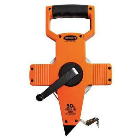 Keson 50 ft Tape Measure, 1/2 in Blade OTR-1810-50